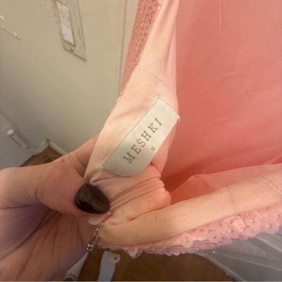 Meshki Blush Backless Maxi Dress - Picture 8 of 11